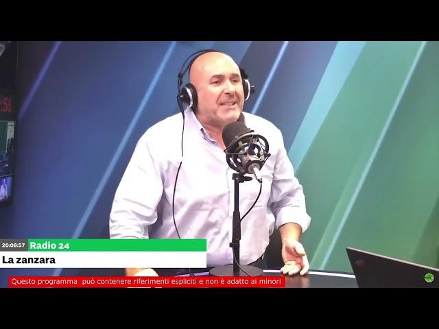 Stefano Bandecchi - La Zanzara 8.10.2024