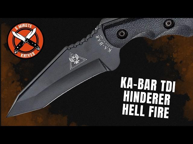  The KA-BAR TDI Hinderer Hellfire - The Best EDC Knife for Self-Defense? 