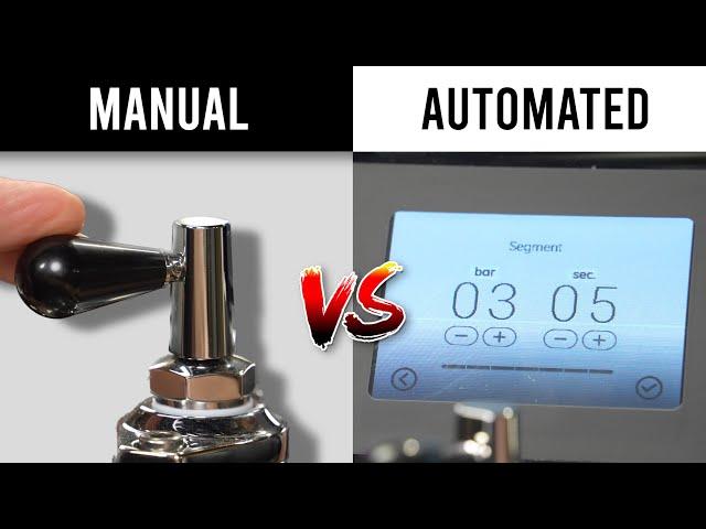 Manual vs Automated Brew Pressure Profiles with the VBM Domobar