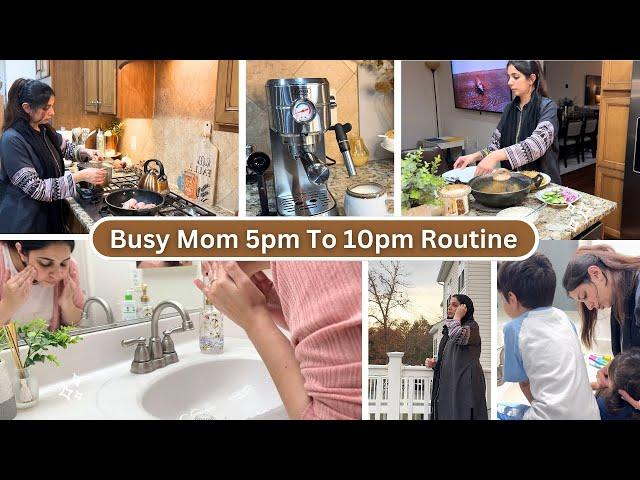 Pakistani MOM 5pm TO 10pm AUTUMN Routine With Kids 