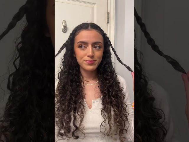 Day 4 | 12 Days of Curly Hairstyles ️ #curlyhair #curlyhairstyles #hairstyletutorial #hairstyle