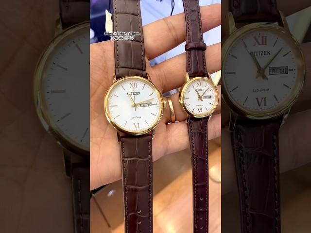 ĐỒNG HỒ CITIZEN ECO-DRIVE CẶP ĐÔI BM9012-02A VÀ EW3252-07A #donghohungthinh #watch #citizen #watch