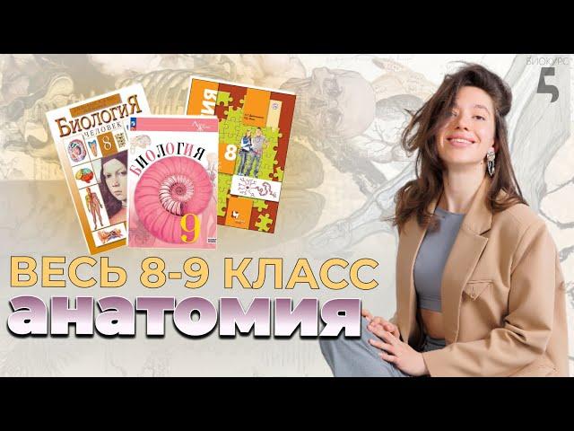 Весь 8-9 класс за 4 часа. Пасечник, Драгомилов. Анатомия от А до Я