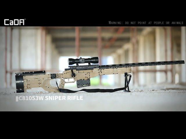 CaDA Bricks Rifles | C81052W and C81053W