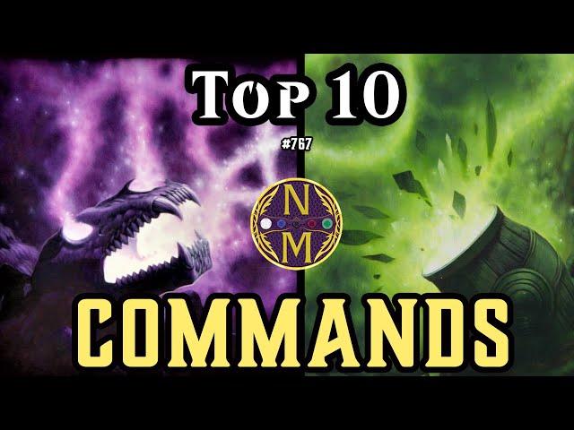 MTG TOP 10: Commands | SUPER POWERFUL Modal Spells