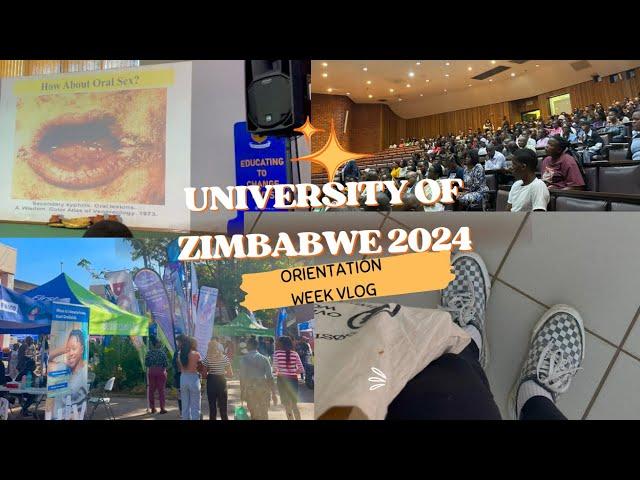 UNIVERSITY OF ZIMBABWE  ORIENTATION WEEK‍‍|Sex ED|Counselling|Dating Advice‍‍️|