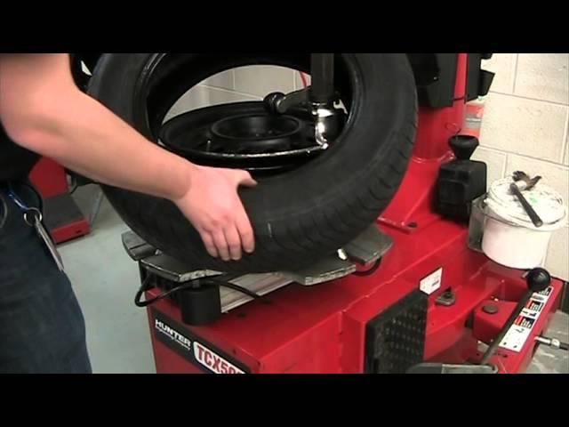 Tire Machine: Tire Remove & Install