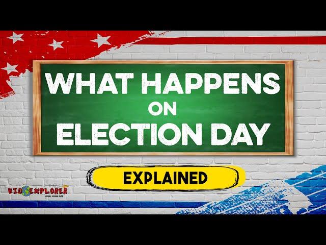 What happens on election day? FIND OUT in this short video EXPLAINED by kids!