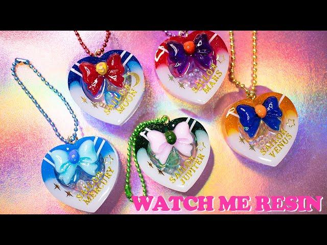 ENG l 레진아트 l 달의 요정세일러문 미니 하트 쉐이커 / Sailor Moon concept, heart shaker