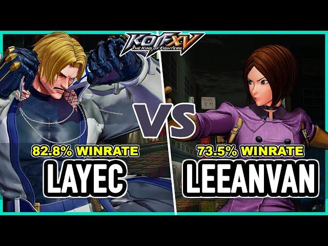 KOF XV  Layec (Rugal/Kim/O.Chris) vs Leeanvan (Ángel/Whip/Isla)  Steam