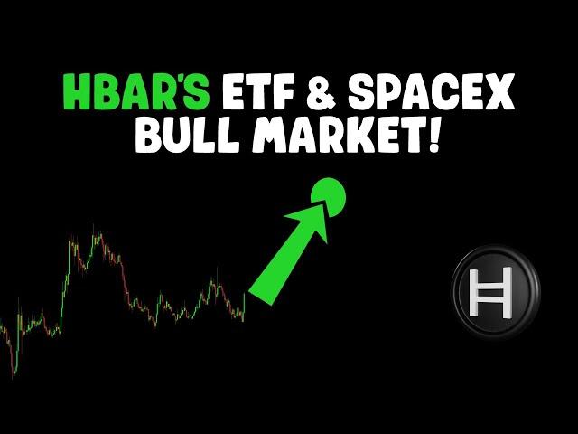 HBAR ETF SPACEX BULL MARKET!  Hedera Hashgraph Crypto Price Prediction News Today Technical Analysis