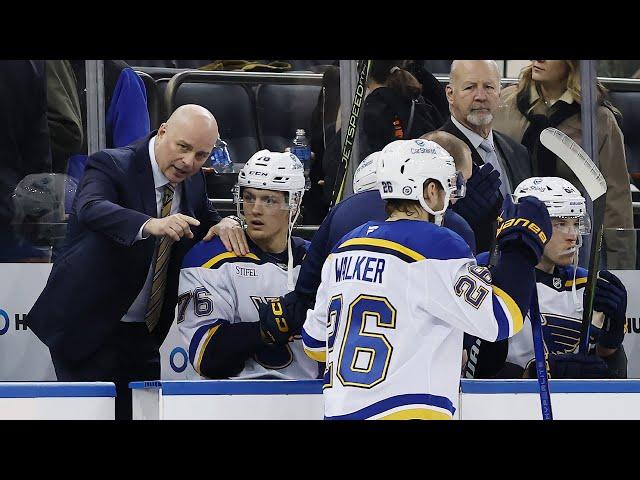 Jim Montgomery Mic'd Up in Blues' Coaching Debut