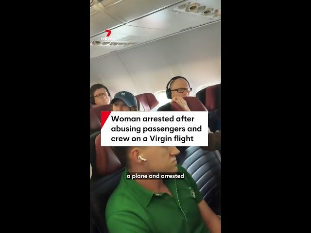 Woman arrested after abusing passengers and crew on a Virgin flight