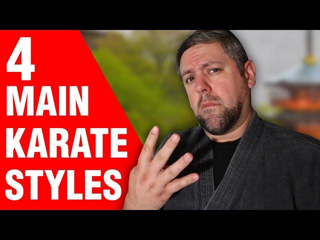 The 4 Main Styles of Karate | ART OF ONE DOJO