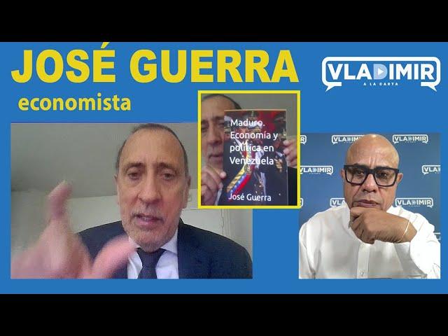 “En Venezuela no se sostendrá un gobierno por la fuerza“, expresó el economista José Guerra.