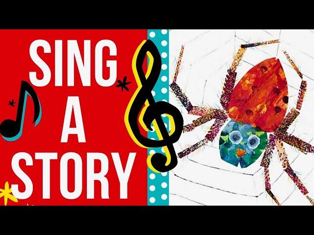 The Very Busy Spider Song for Kids! | Sing a Story with Bri Reads