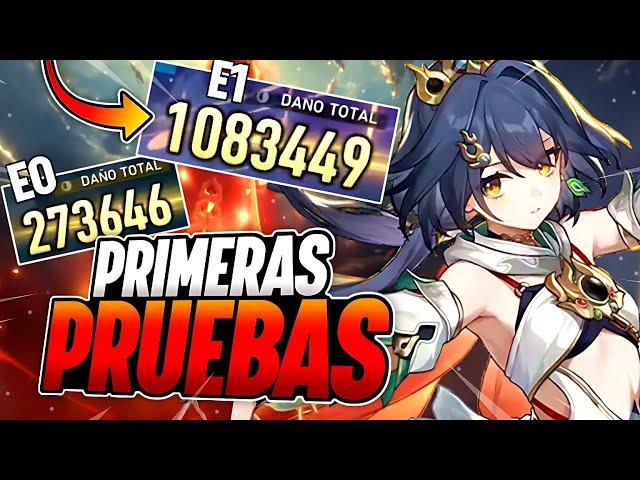 ¡VAYA LOCURA DE DAÑO!! PRUEBAS de EQUIPOS con YUNLI E0 y E1 - Honkai Star Rail