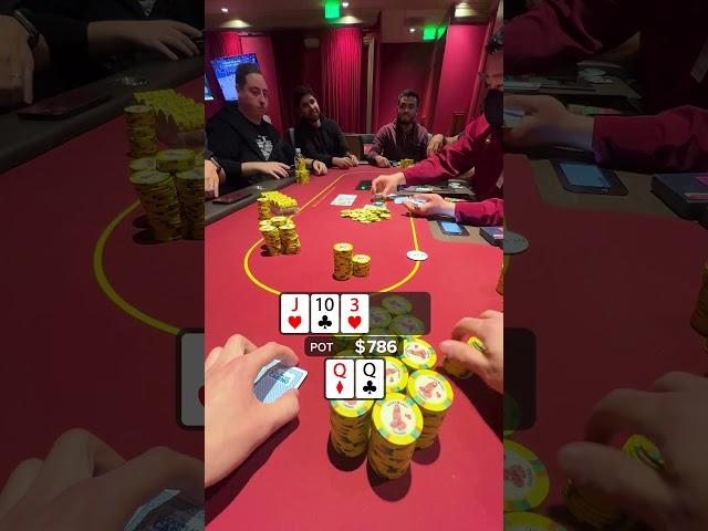 He had a 94% chance to win! #shorts #poker