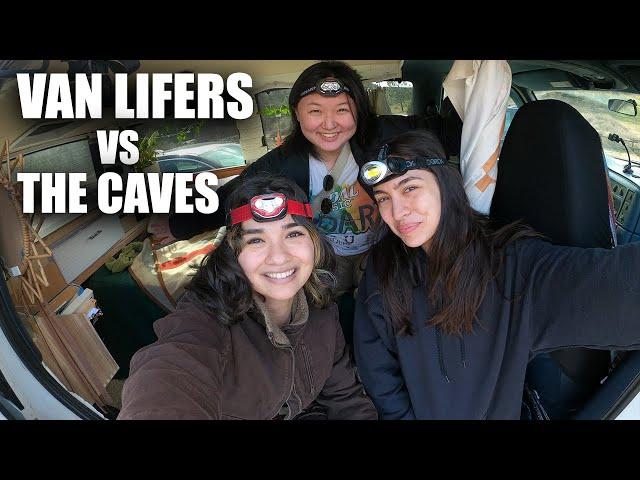 Vanlifers vs The Caves |Exploring the Balconies Caves