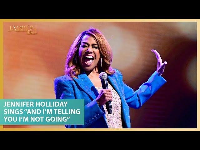 Jennifer Holliday Performs Her Classic Song “And I’m Telling You I’m Not Going”