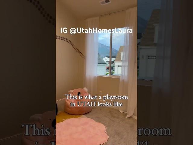 This is what a playroom in Utah looks like. #utahhomeslaura #playroom #saltlakecityrealestate