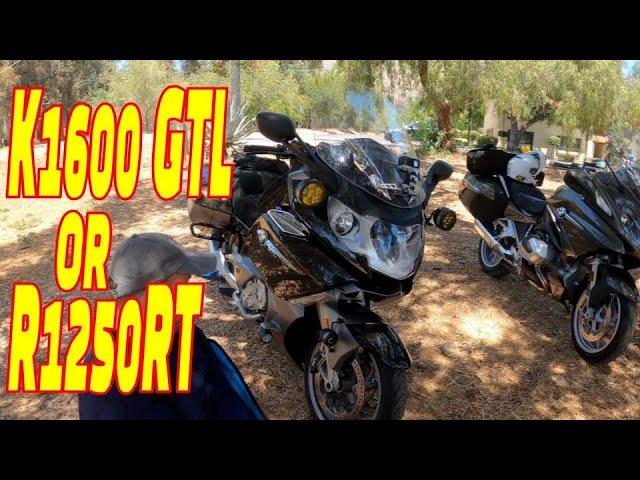 BMW K1600GTL or R1250RT?  Three old bikers - honest BS about these two bikes and the R1250GS. In 4K!