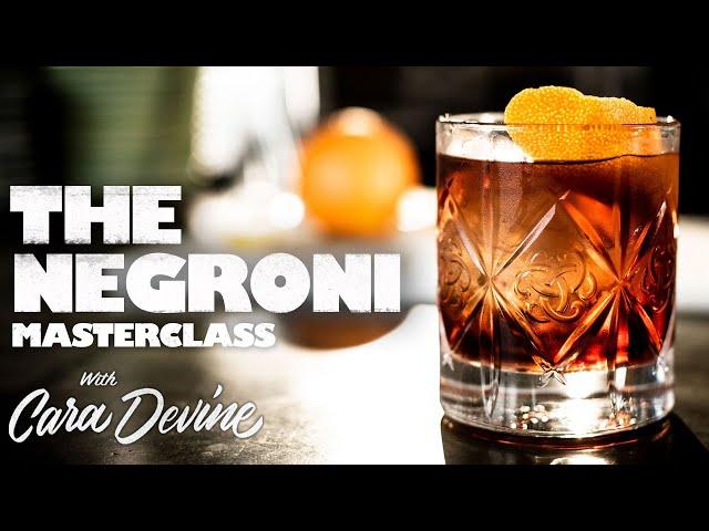 How to make The Negroni cocktail - Masterclass