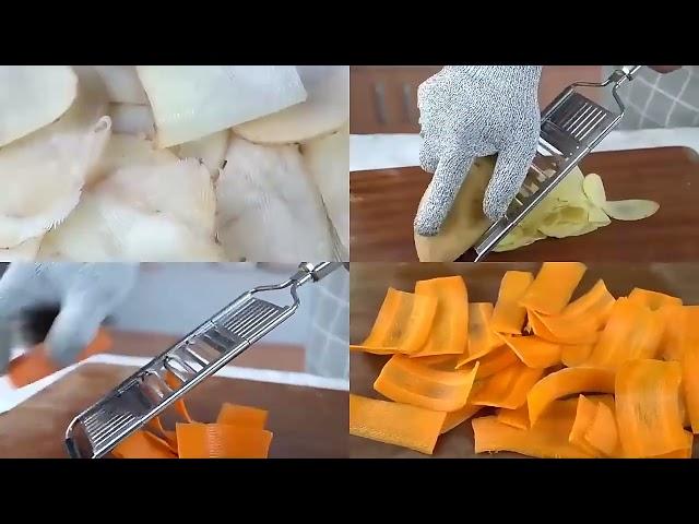 4 In 1 Multifunctional Vegetable Grater Stainless Steel