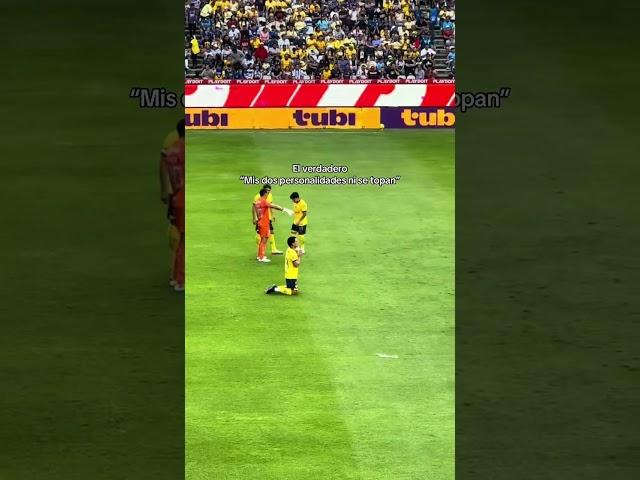 Las 2 personalidades de Ramón Juárez del América en la final ante Toluca