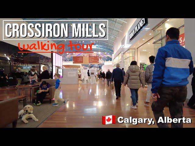 [4K] CROSSIRON MILLS walking tour | Calgary, Alberta, Canada. 