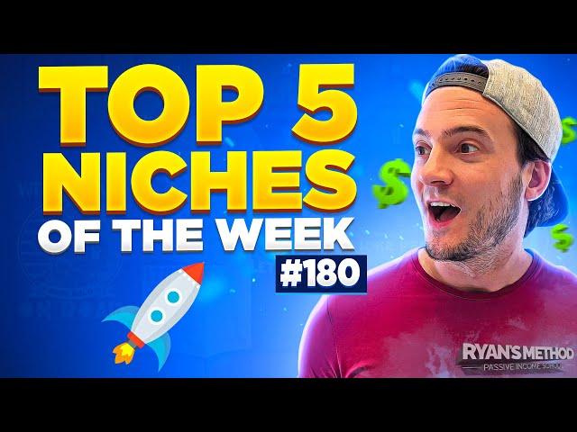 TOP 5 NICHES  Print on Demand Niche Research # 180 — (10/22/2023)