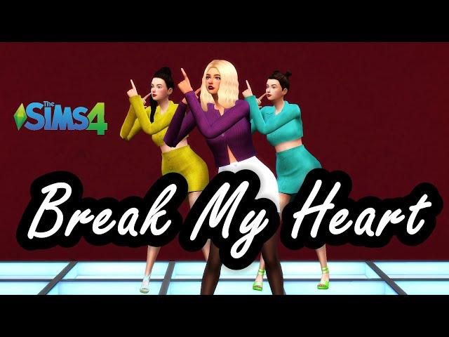 Sims 4 Animation | Break My Heart - Dua Lipa *Download*