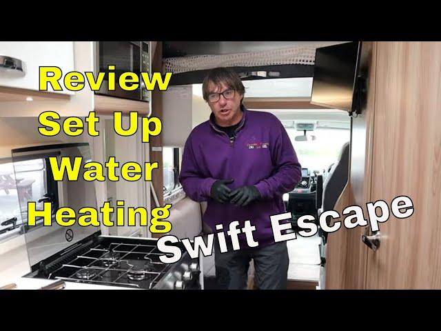 Motorhome Reviews - Swift Escape Motorhome Review (Set Up)