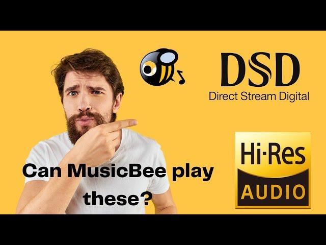 Set MusicBee to play DSD and Hi-Res files!