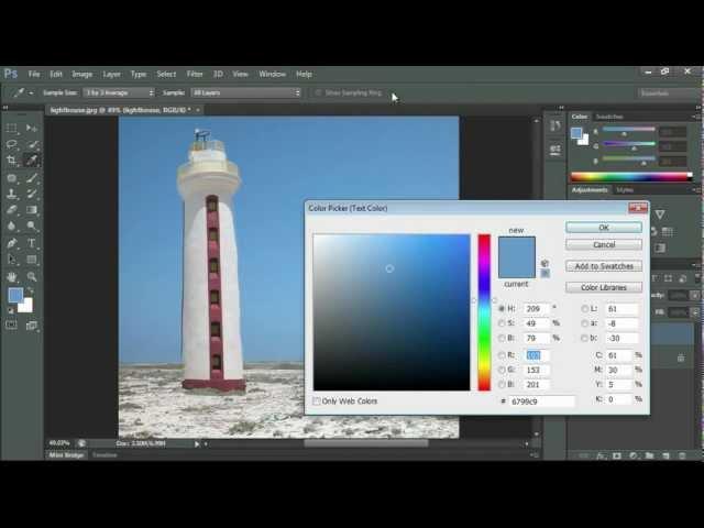 Converting Text to a Shape - Adobe Photoshop CS6 Tutorial