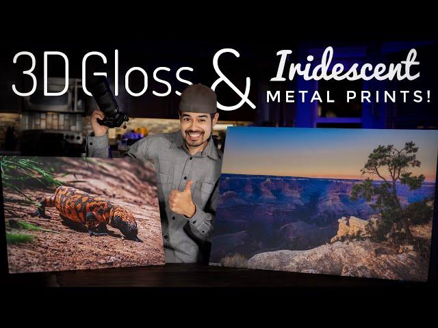 Awesome 3D Metal & Iridescent Photography Prints!