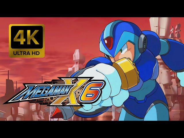 Mega Man X6 (Rockman X6) Opening [Remastered 4K]