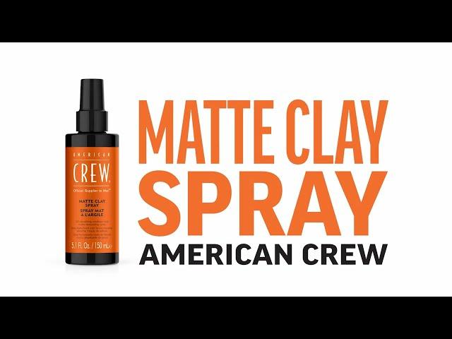 MATTE CLAY SPRAY | American Crew