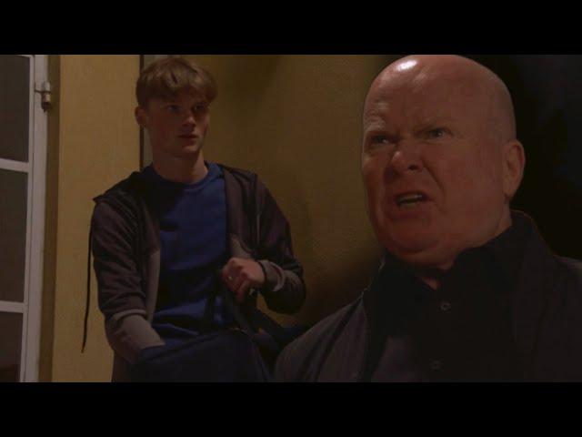 EastEnders - Phil Threatens Will's Blackmailer With A Bat! | 25th June 2024