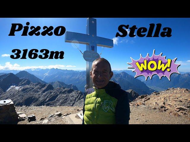 Pizzo Stella 3163m via normale , Valchiavenna ,Trekking Lombardia,Italy.