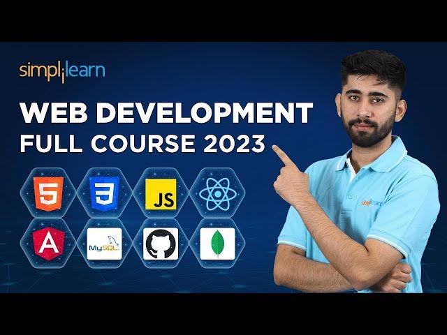 Full Stack Web Development Course 2023 | Complete Full Stack Developer Course | Simplilearn