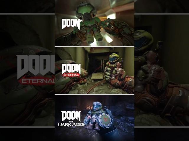 DOOM Slayer Toy Animations in DOOM The Dark Ages & DOOM Eternal & DOOM 2016