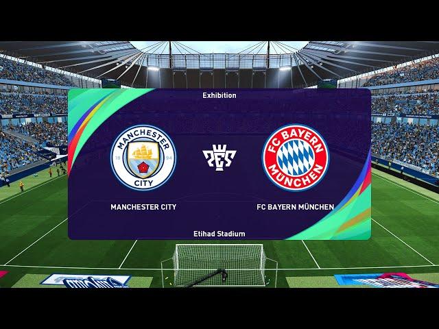 Manchester City vs Bayern Munich @ Etihad Stadium | PES 2021