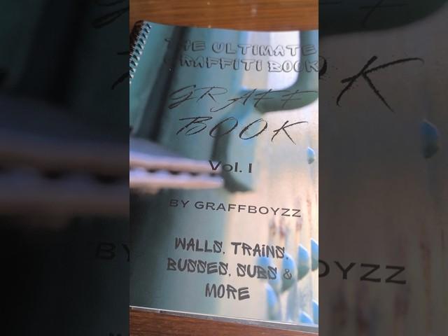 Throw away your old sketchbook - GRAFFBOOK is here #graffbook #graffiti #sketchbook #graffboyzz