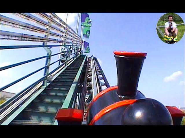 Lisebergbanan (2004 Front Seat POV ) Liseberg Amusement Park Gothenburg Sweden