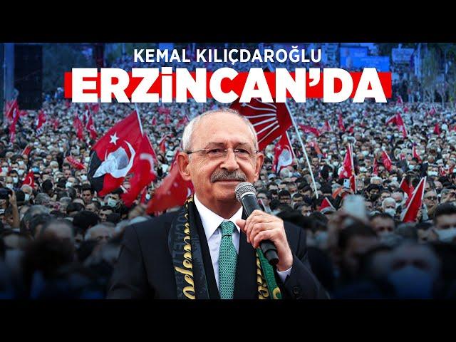 KEMAL KILIÇDAROĞLU ERZİNCAN'DA | KRT HABER