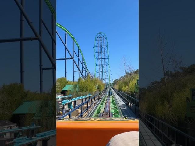 POV: Worlds TALLEST Coaster! #shorts #travel #subscribe