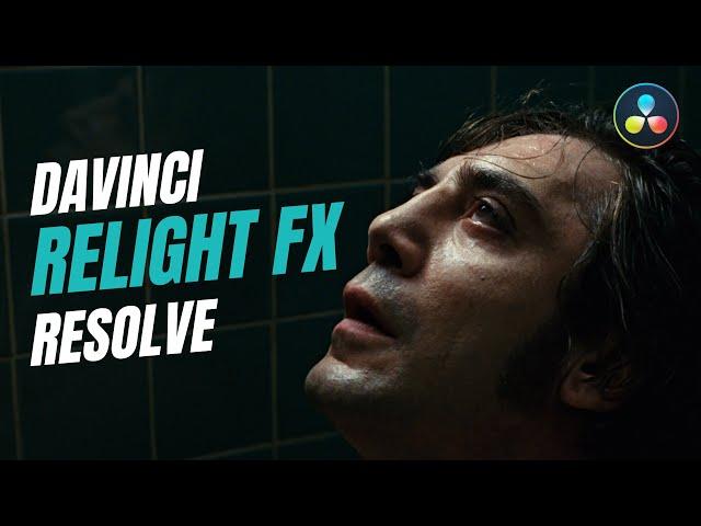 Relight FX in Davinci Resolve 18.5 Step by step!