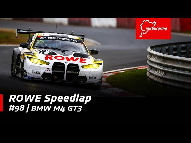 ROWE Speedlap | #98 | BMW M4 GT3