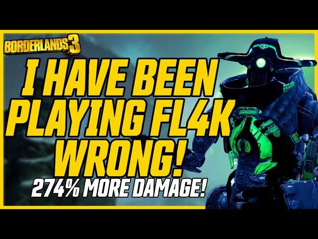 FL4K'S NEW BEST CLASSMOD!? 274% MORE DAMAGE! // Borderlands 3 Fl4K Guide